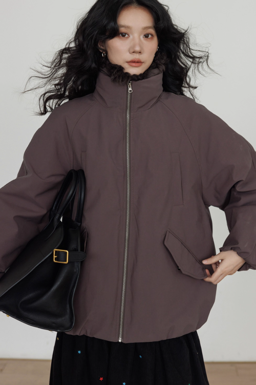 Wool Collar Vintage Jacket