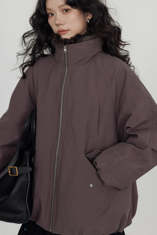 Wool Collar Vintage Jacket