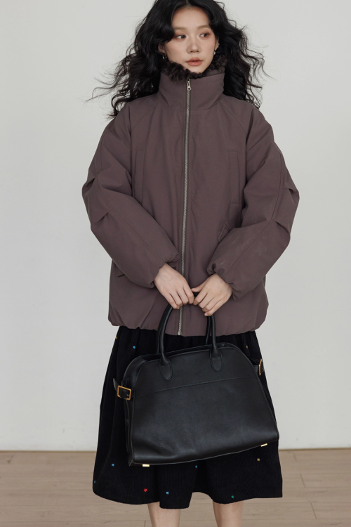 Wool Collar Vintage Jacket