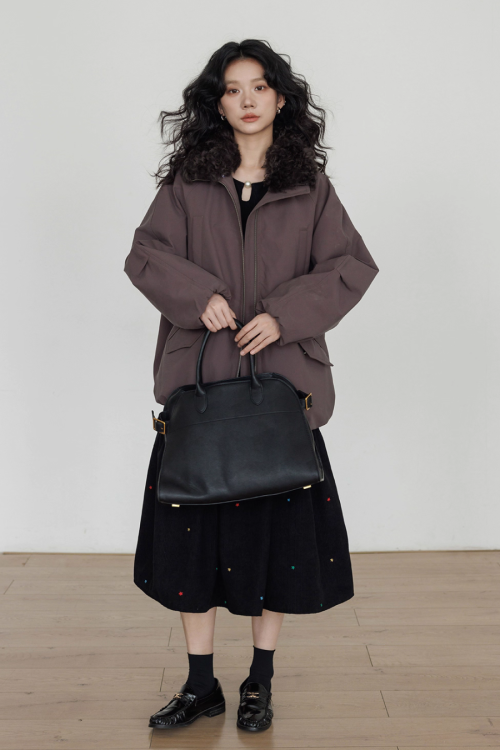 Wool Collar Vintage Jacket