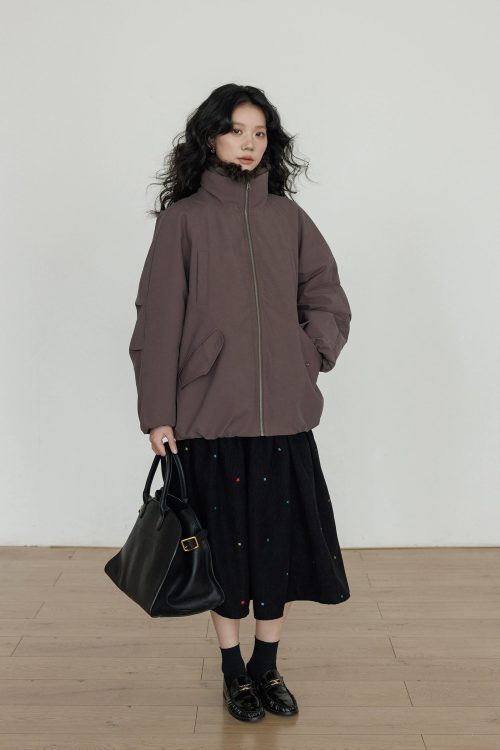 Wool Collar Vintage Jacket