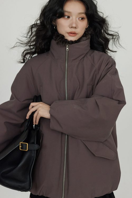 Wool Collar Vintage Jacket