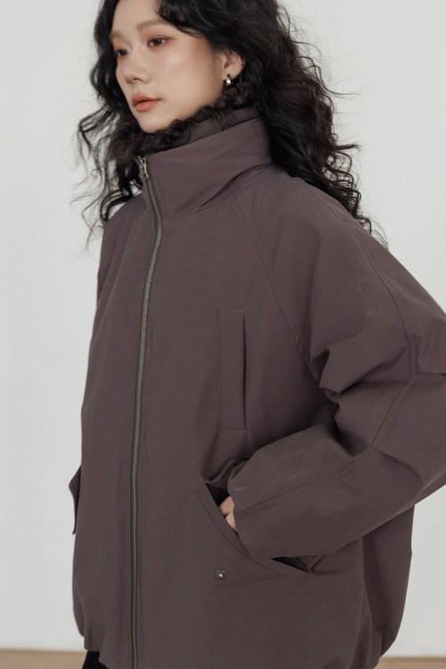 Wool Collar Vintage Jacket