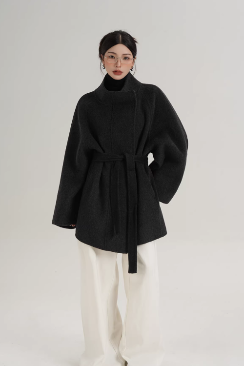 Wool Mid-Length Coat