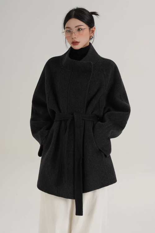 Wool Mid-Length Coat