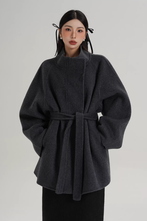 Wool Mid-Length Coat