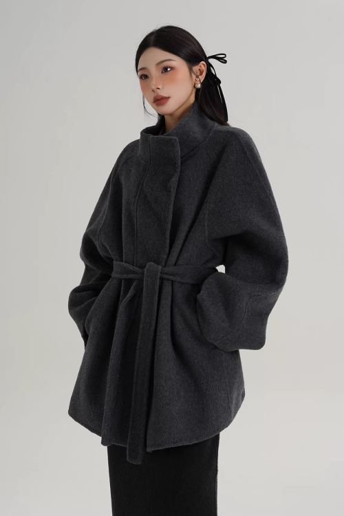 Wool Mid-Length Coat