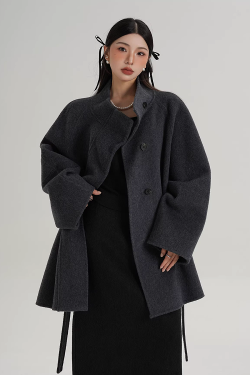 Wool Mid-Length Coat