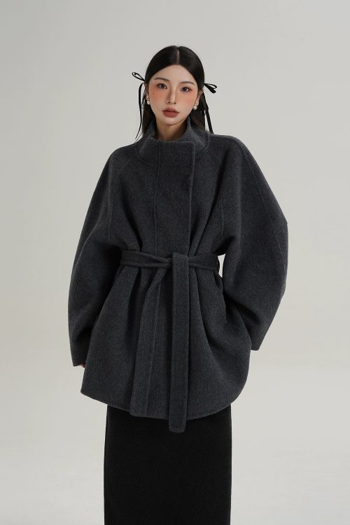 Wool Mid-Length Coat