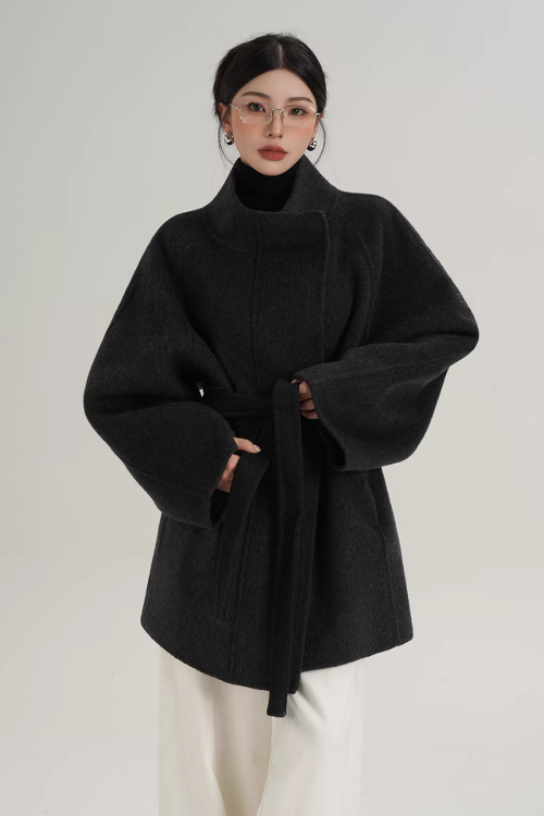 Wool Mid-Length Coat