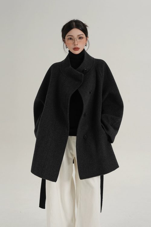 Wool Mid-Length Coat