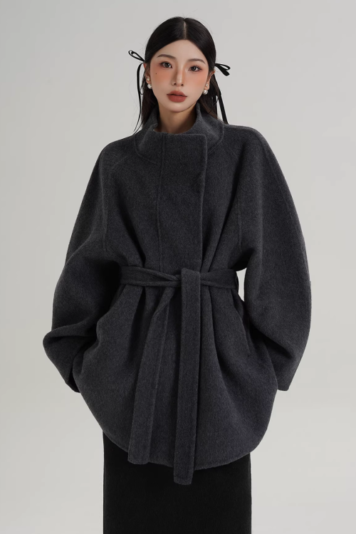 Wool Mid-Length Coat