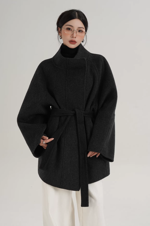 Wool Mid-Length Coat