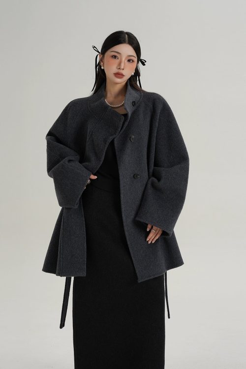 Wool Mid-Length Coat