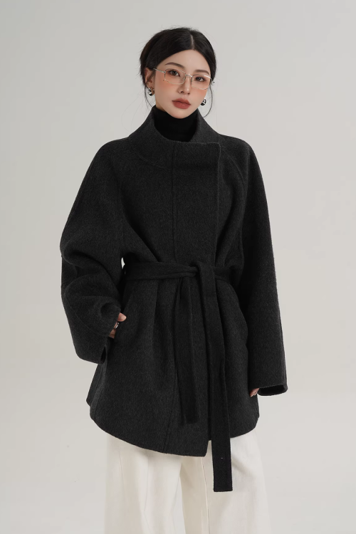 Wool Mid-Length Coat