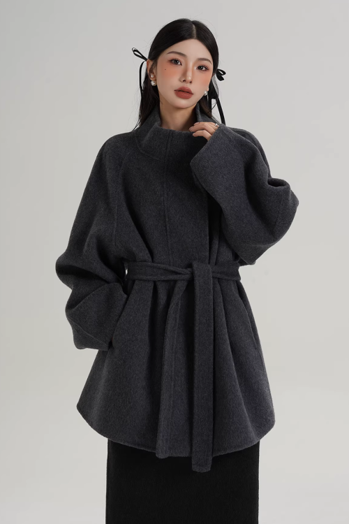 Wool Mid-Length Coat