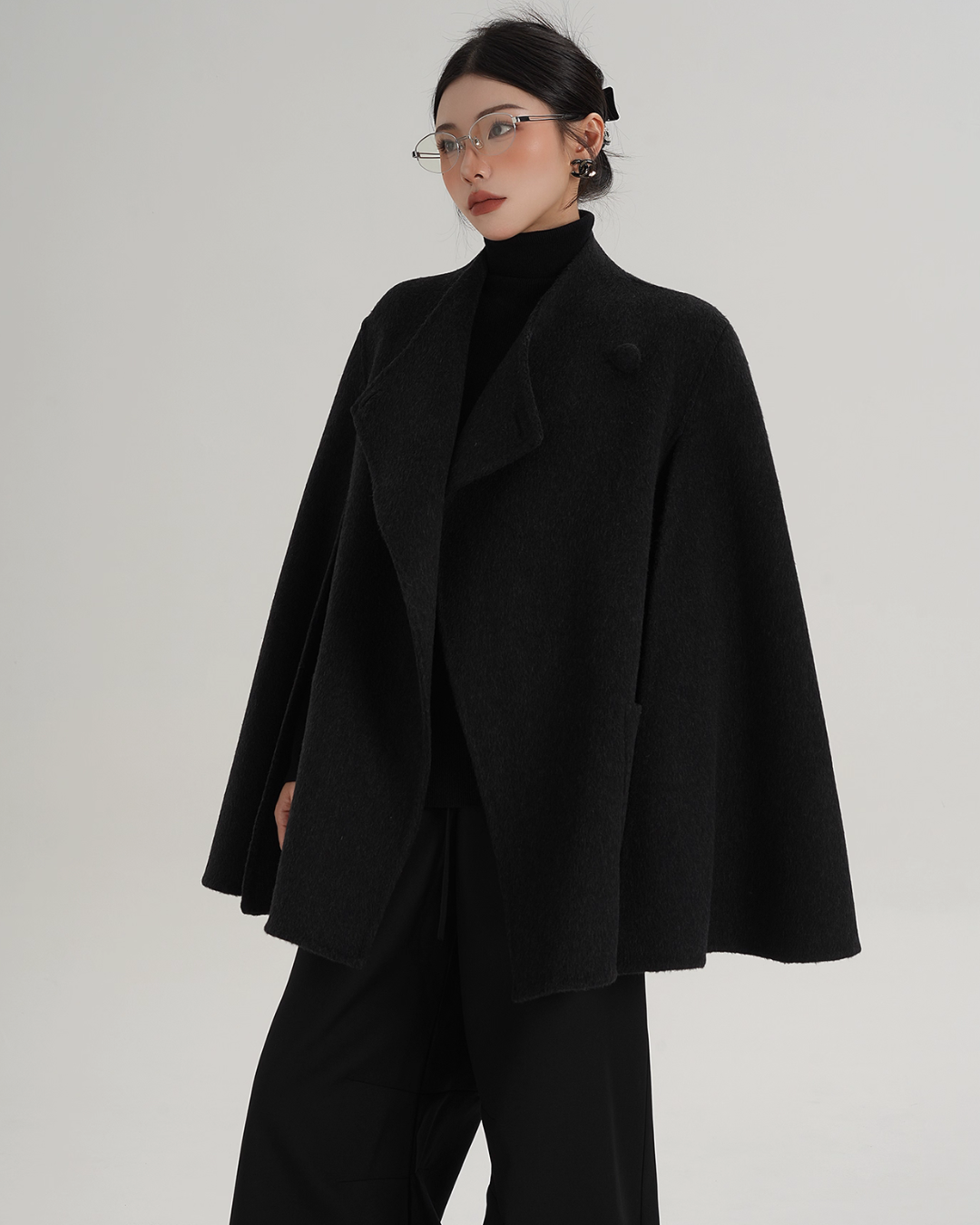 Wool Poncho Coat Wool Poncho Coat