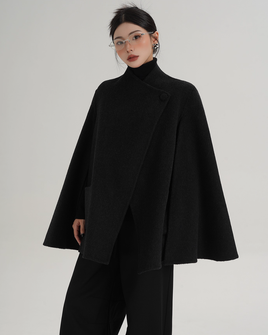 Wool Poncho Coat Wool Poncho Coat