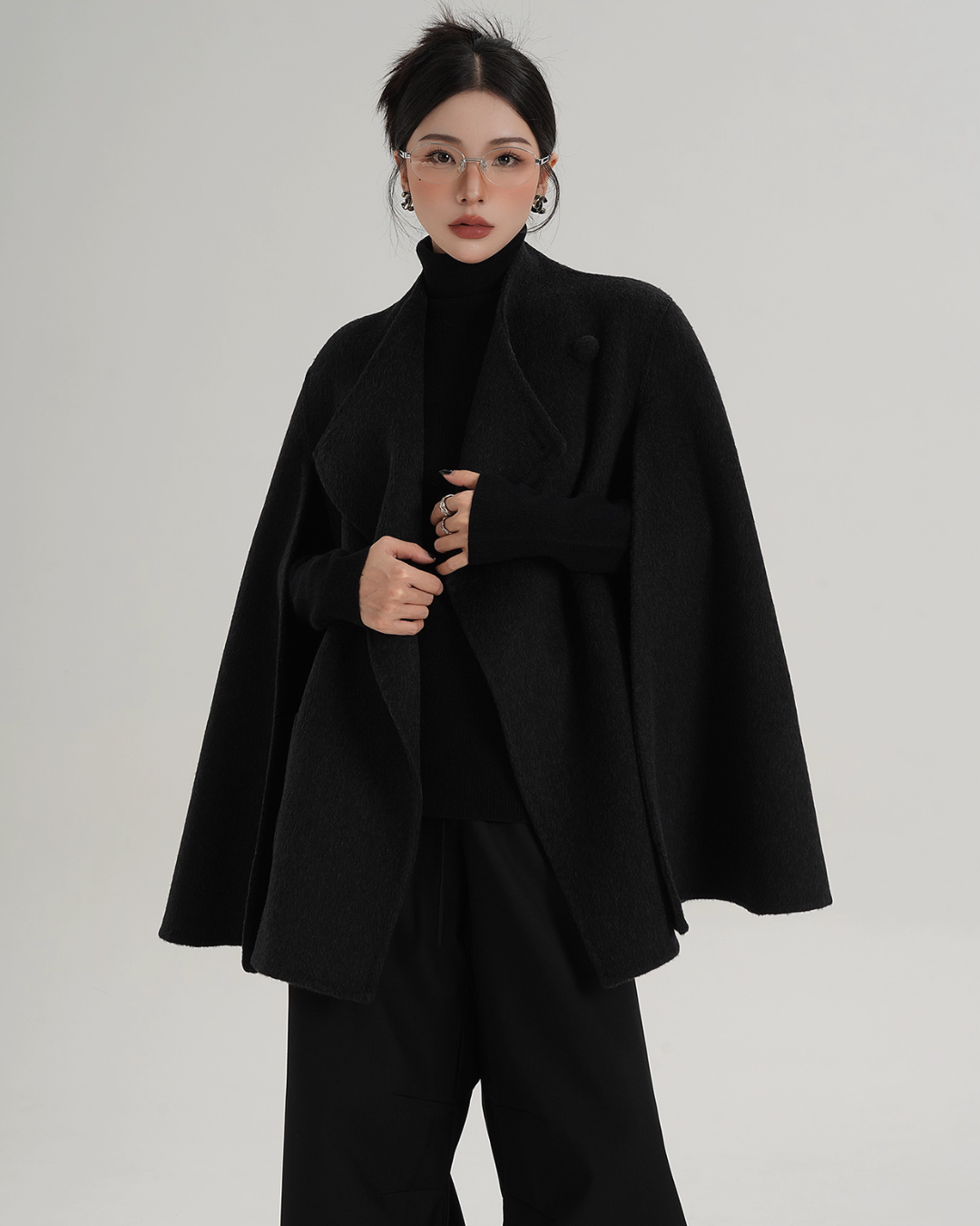 Wool Poncho Coat Wool Poncho Coat
