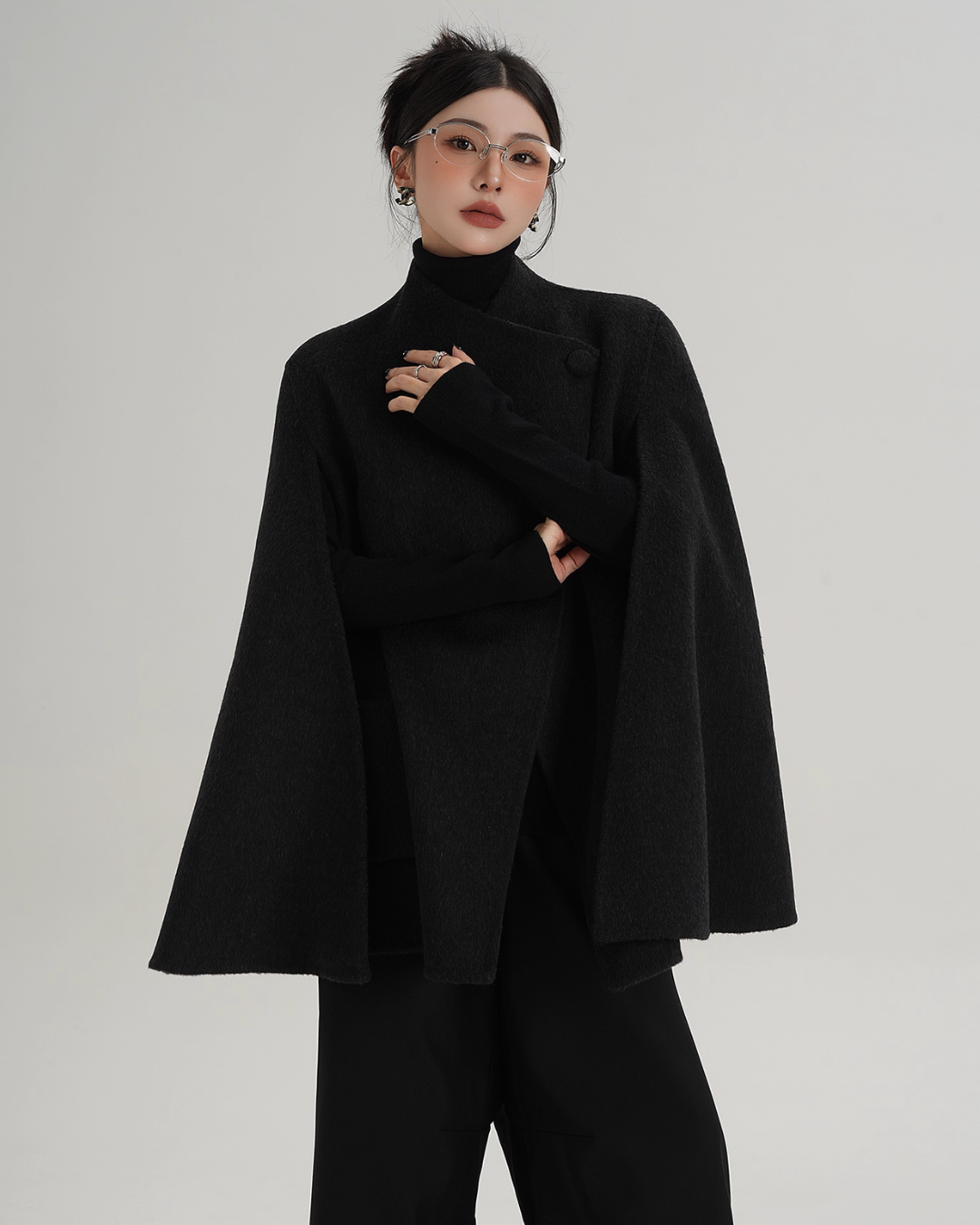 Wool Poncho Coat Wool Poncho Coat