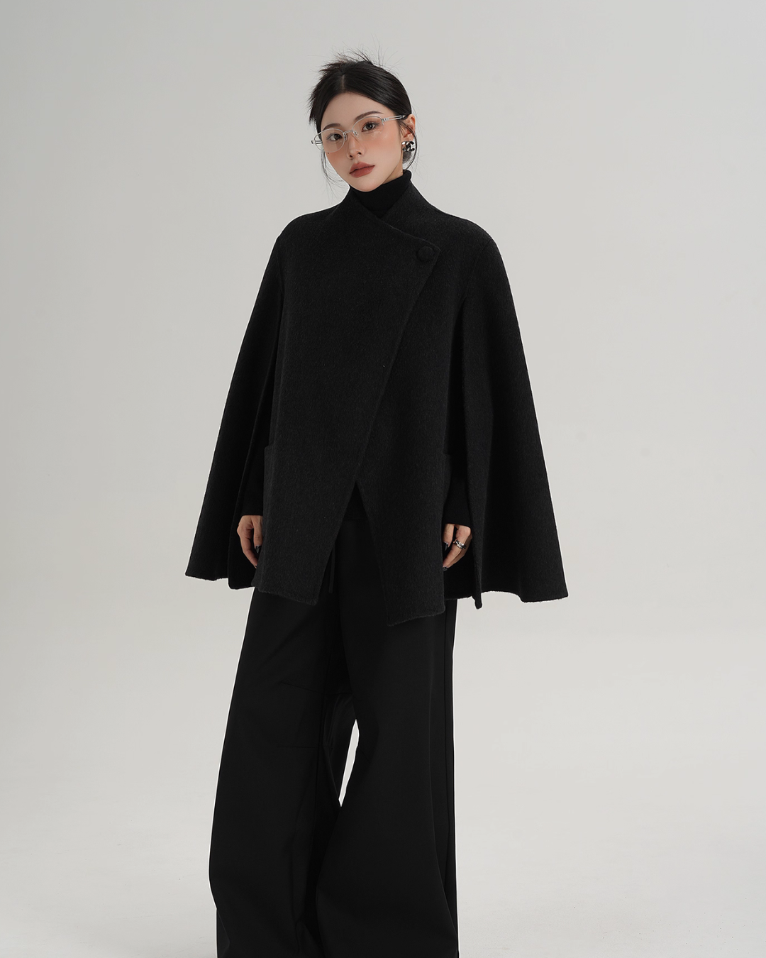 Wool Poncho Coat Wool Poncho Coat