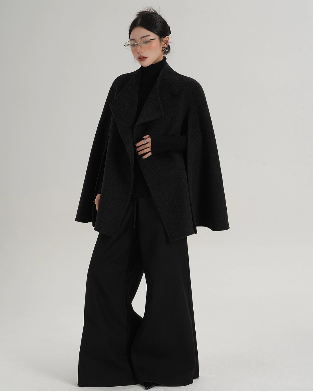 Wool Poncho Coat Wool Poncho Coat