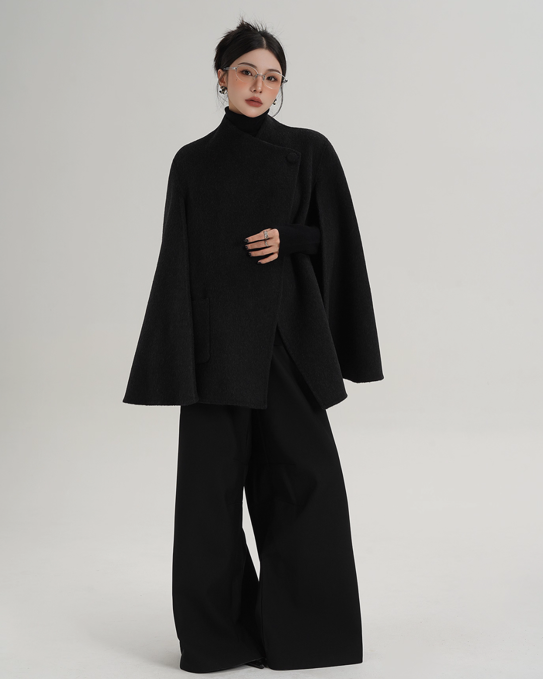 Wool Poncho Coat Wool Poncho Coat