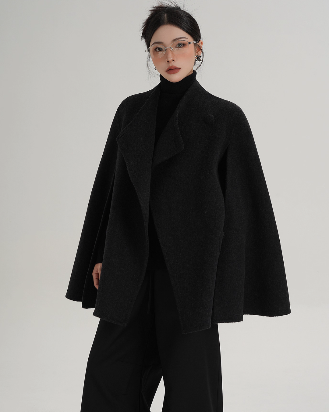 Wool Poncho Coat Wool Poncho Coat