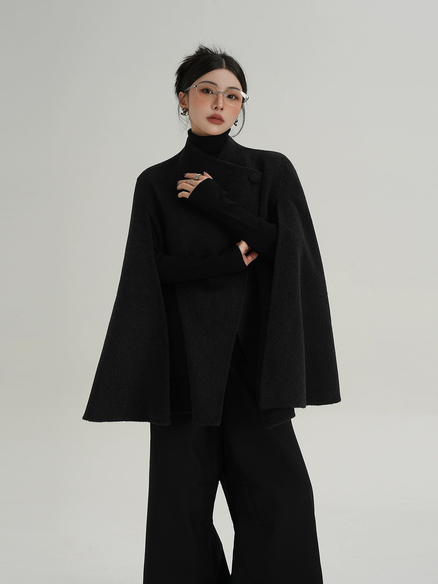 Wool Poncho Coat Wool Poncho Coat