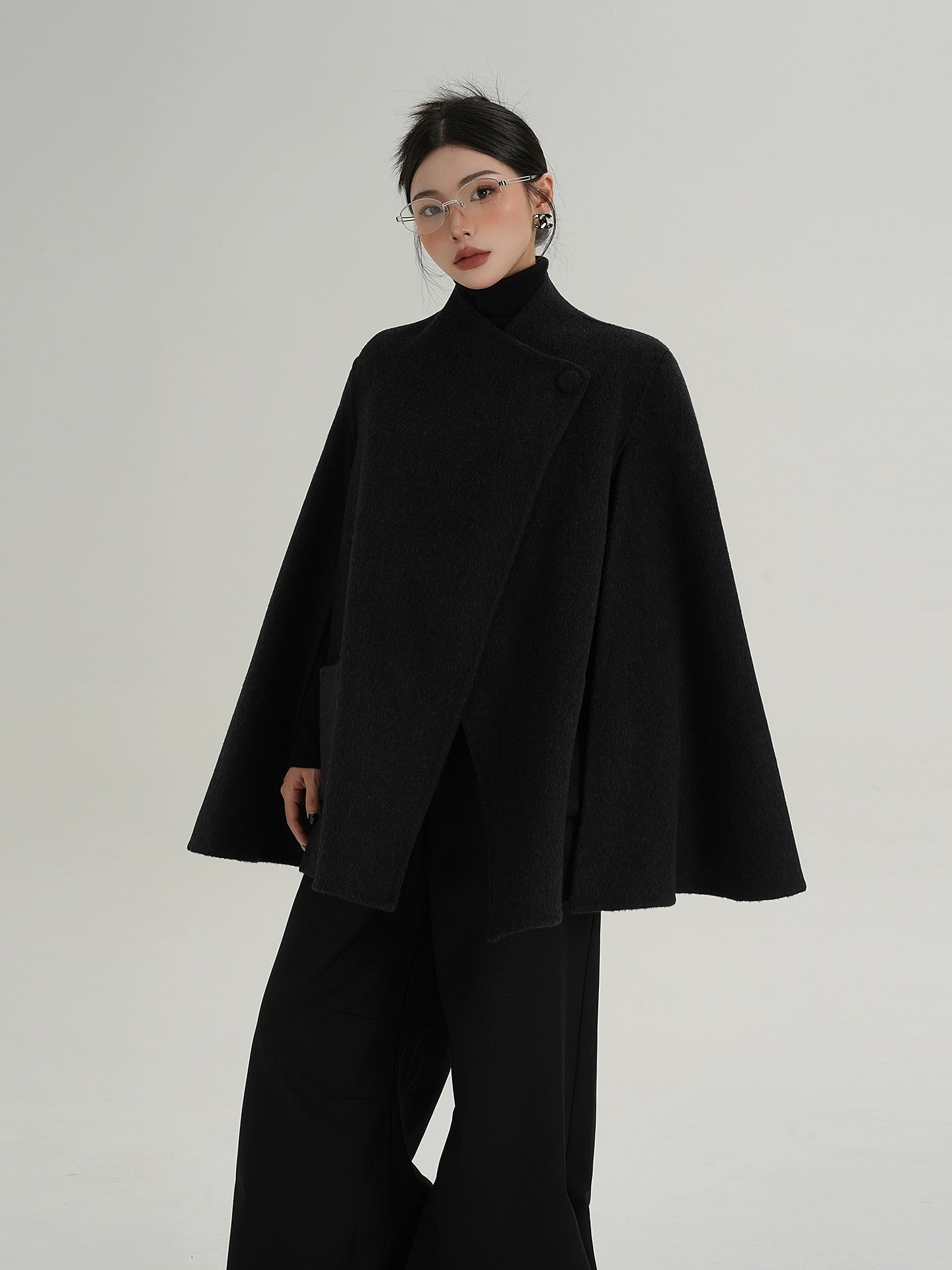 Wool Poncho Coat Wool Poncho Coat