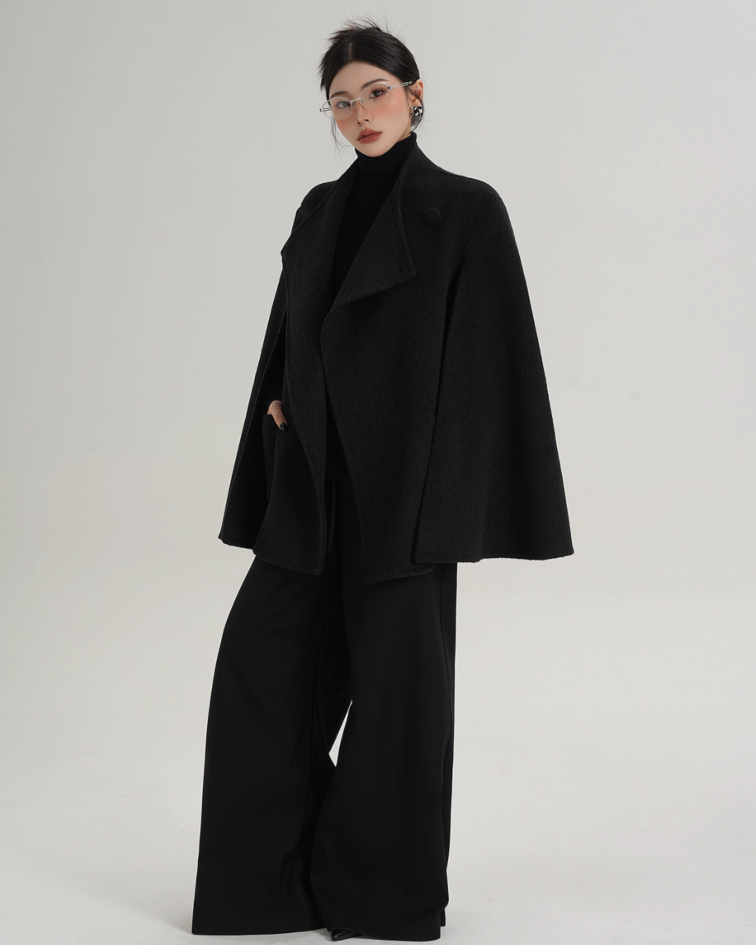 Wool Poncho Coat Wool Poncho Coat