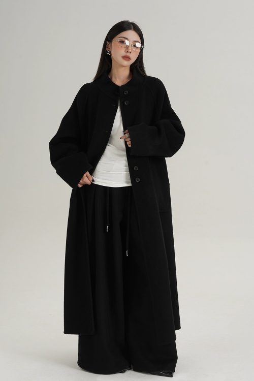 Wool Wide Pants