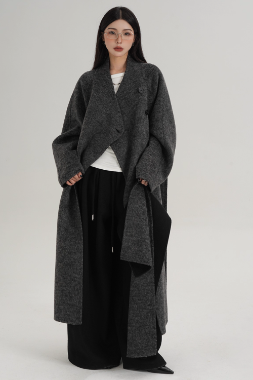Wool Wide Pants