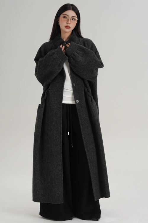 Wool Wide Pants