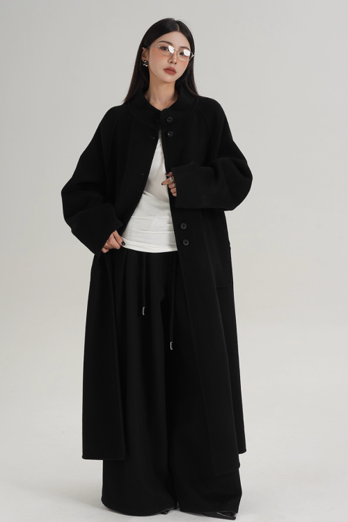 Wool Wide Pants