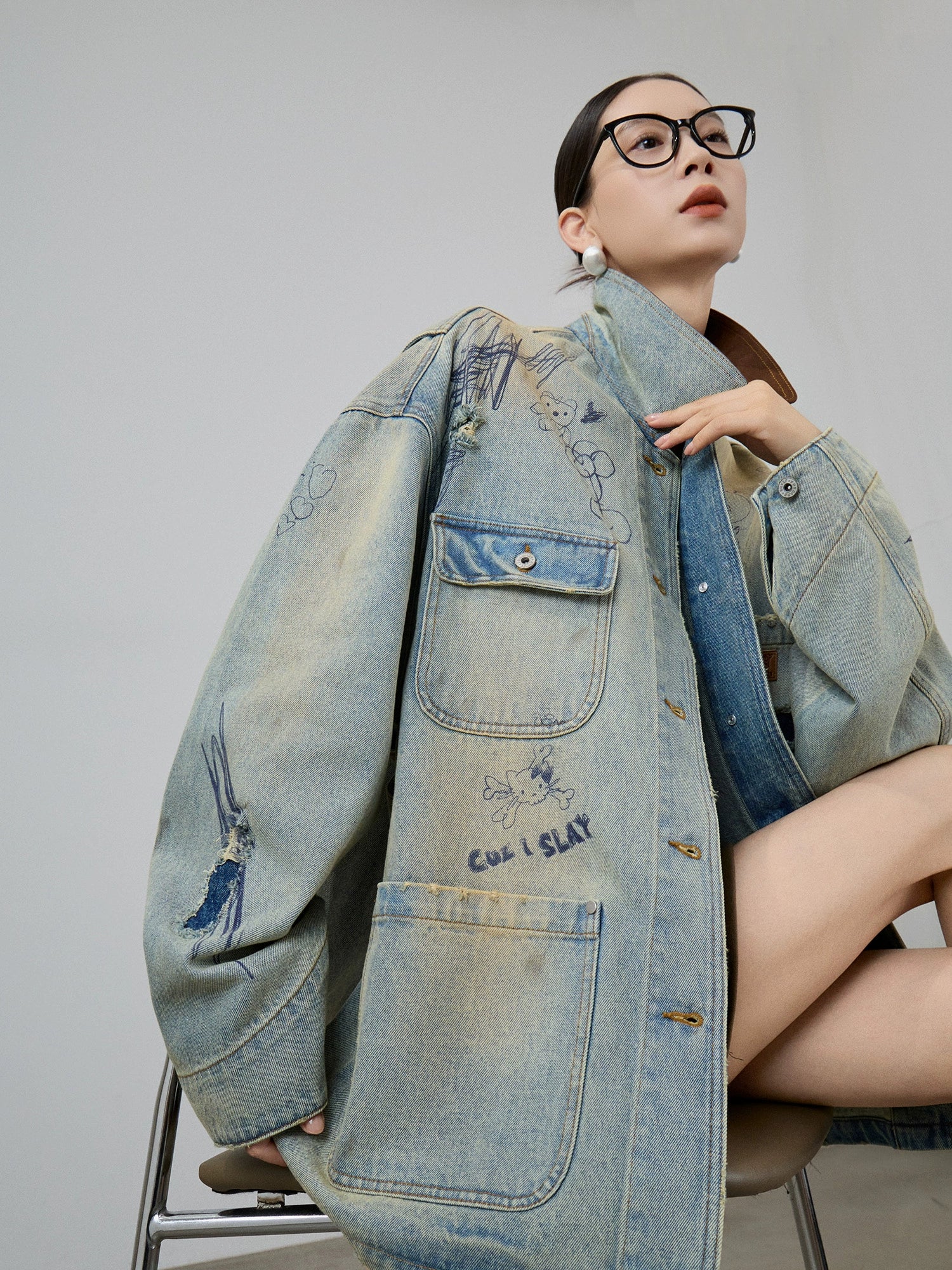 Work Pocket Denim Jacket Work Pocket Denim Jacket