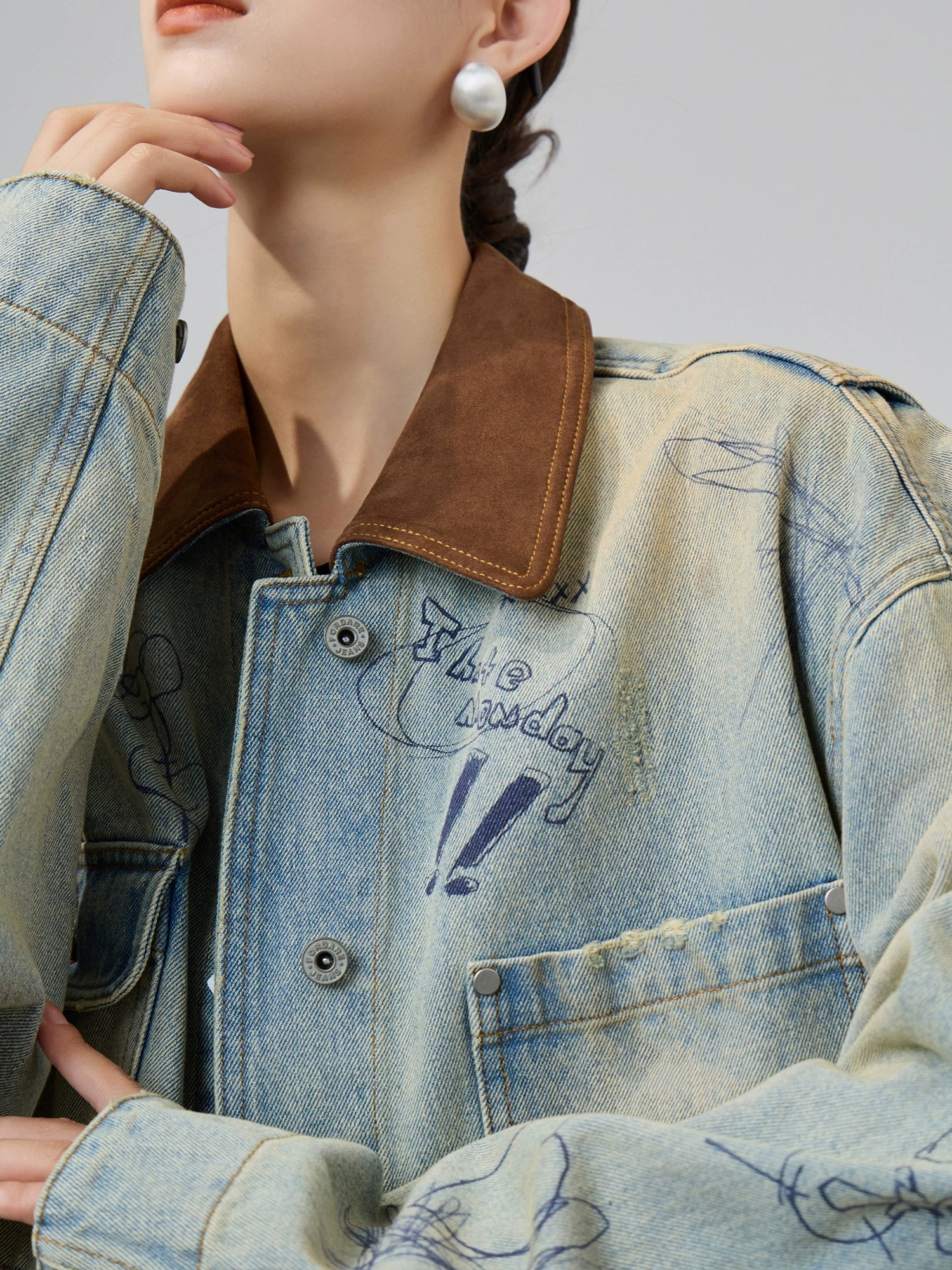 Work Pocket Denim Jacket Work Pocket Denim Jacket