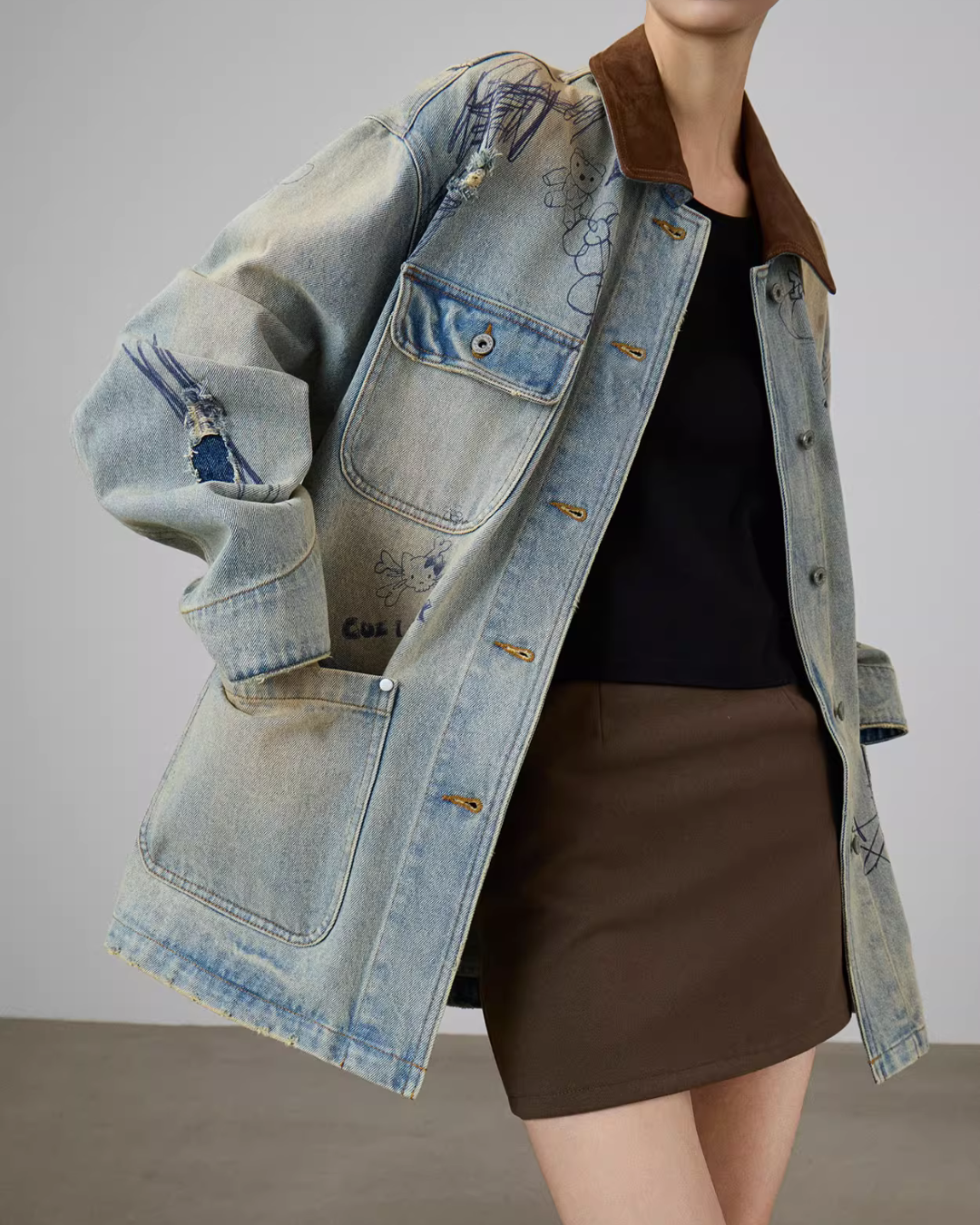 Work Pocket Denim Jacket Work Pocket Denim Jacket