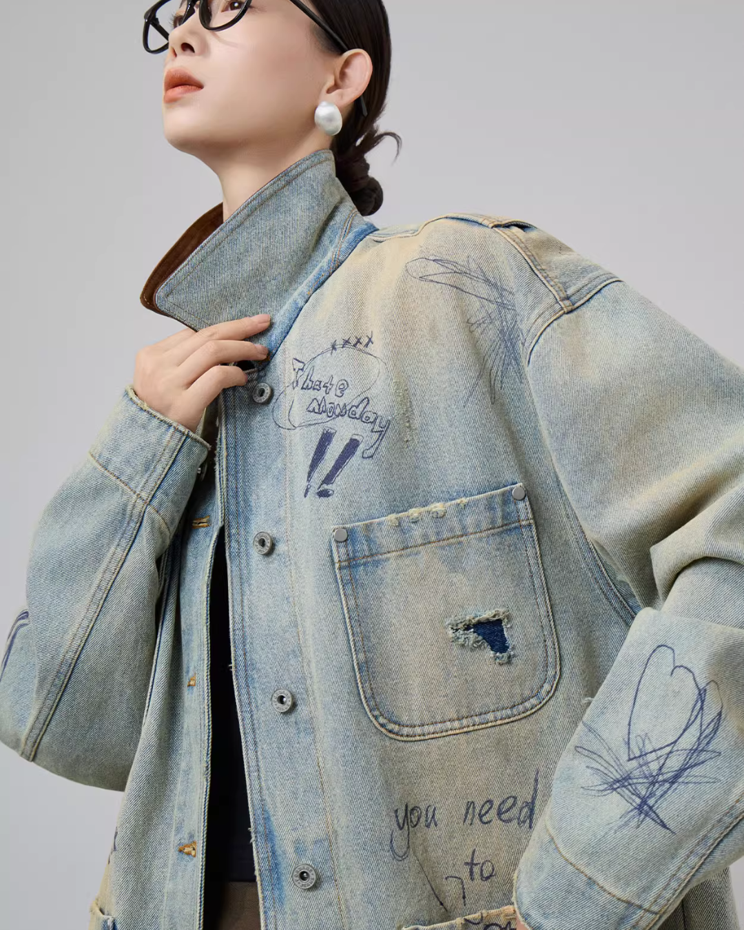 Work Pocket Denim Jacket Work Pocket Denim Jacket