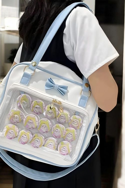 Yellow Ita Tote Bag for Pin Display