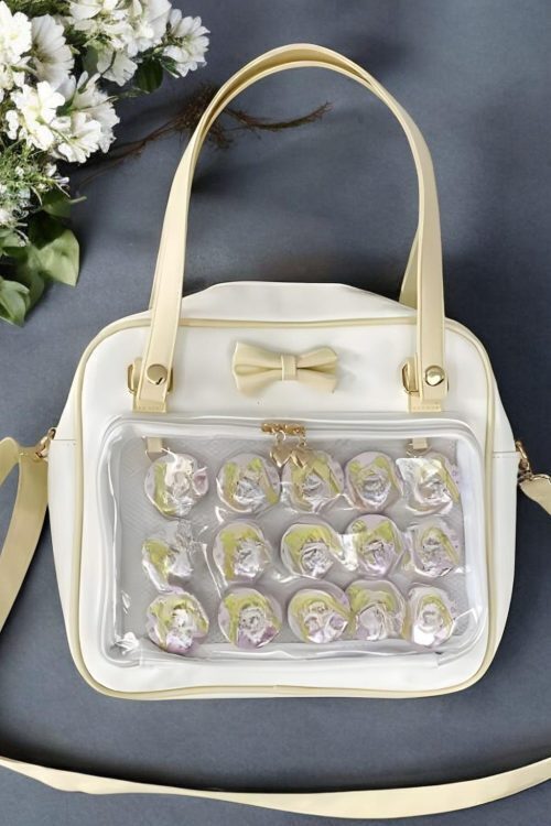 Yellow Ita Tote Bag for Pin Display