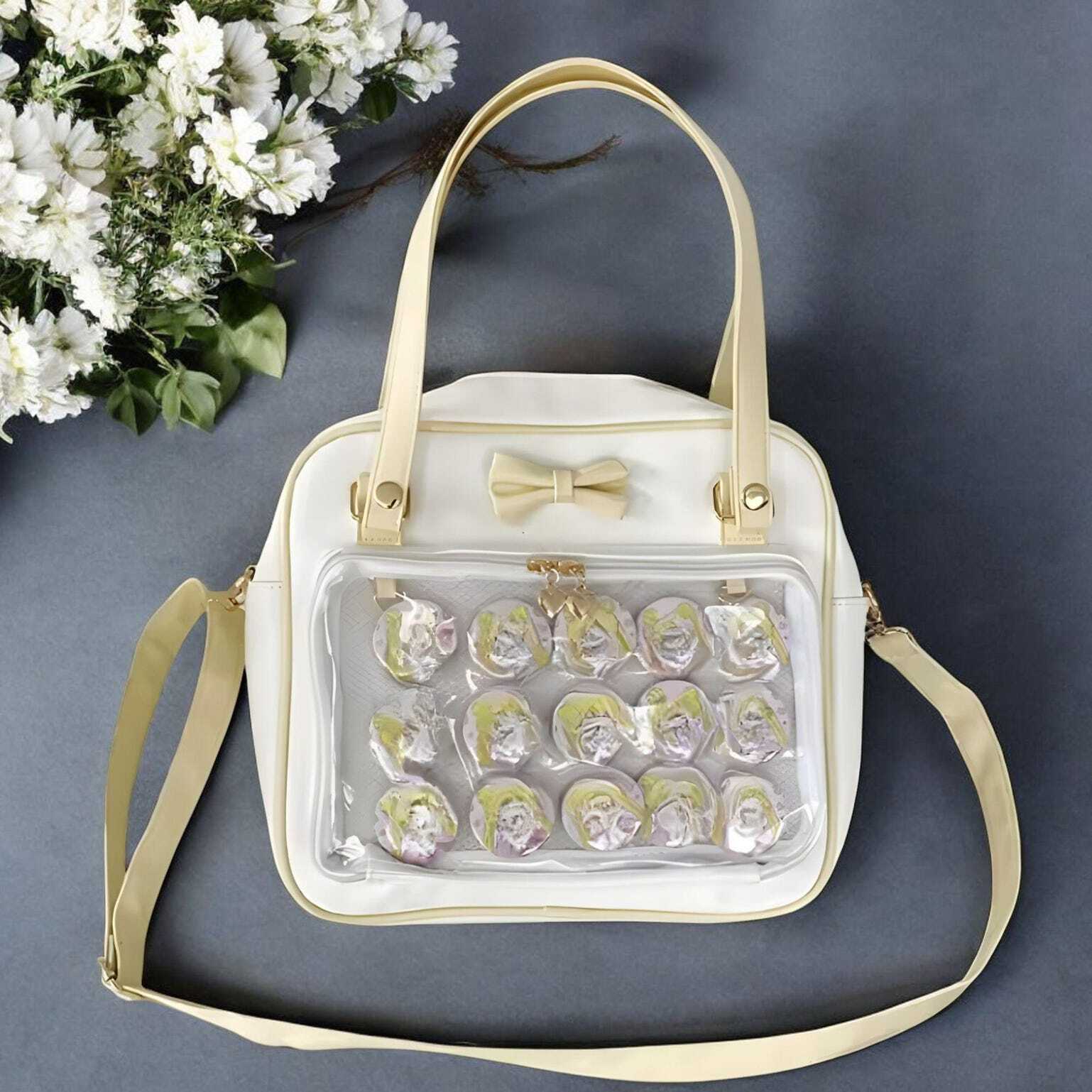 Yellow Ita Tote Bag for Pin Display Yellow Ita Tote Bag for Pin Display