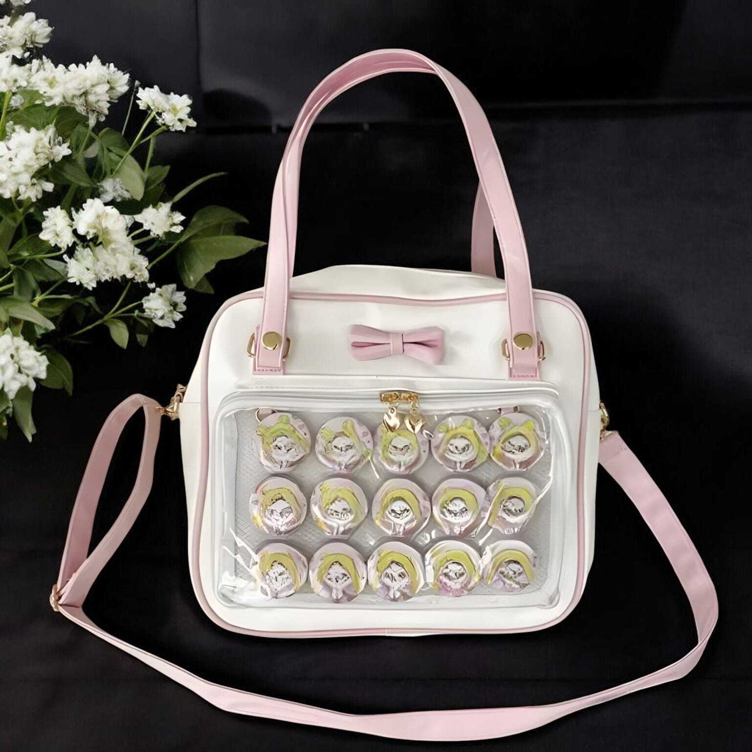 Yellow Ita Tote Bag for Pin Display Yellow Ita Tote Bag for Pin Display