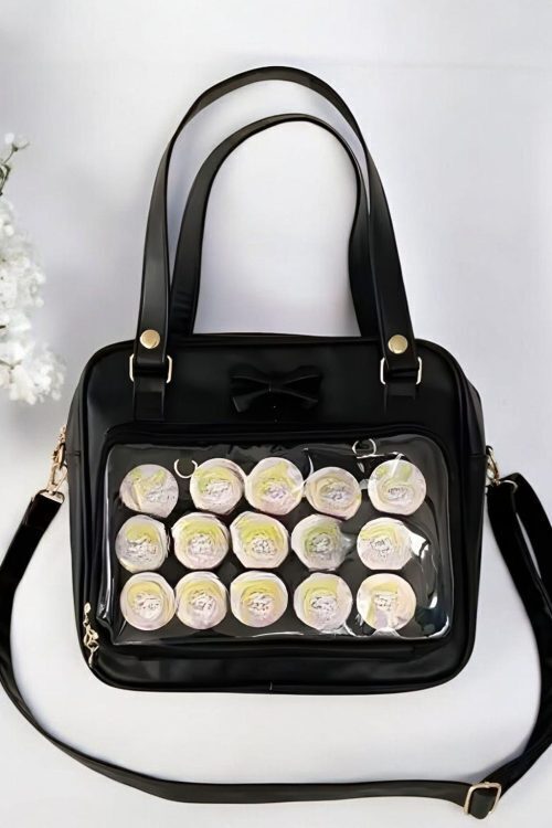 Yellow Ita Tote Bag for Pin Display