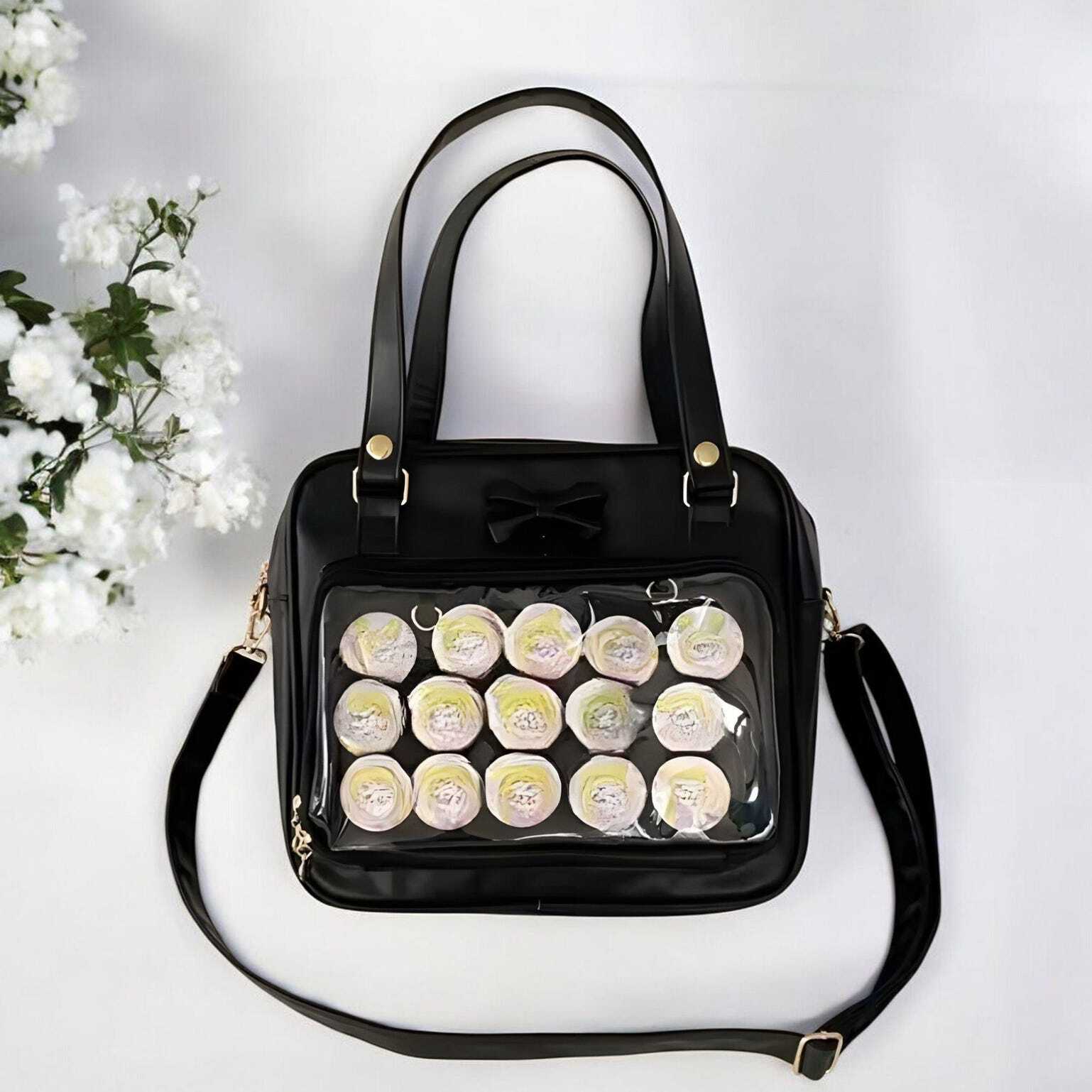 Yellow Ita Tote Bag for Pin Display Yellow Ita Tote Bag for Pin Display